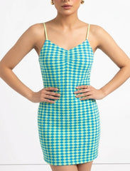 Imported Western mini dress jersey mini dress No-967 Velnoor Store