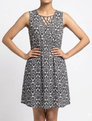 Imported Western mini dress chiffon mini dress No-964 Velnoor Store