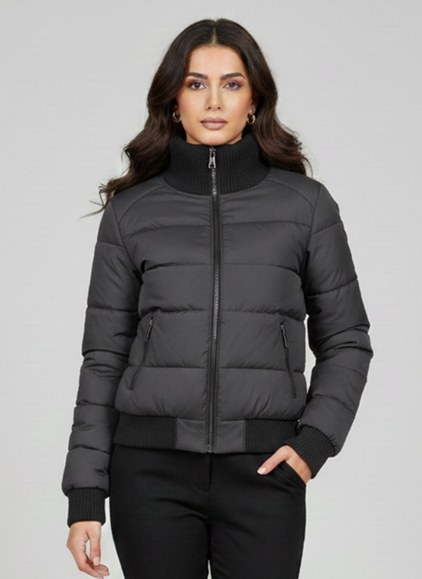1630 Women's Heavy Puffer Jacket | Thick Winter Protection Pakistan - velnoor