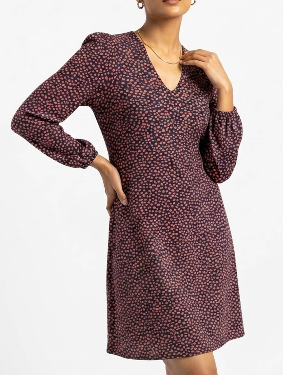 Imported Western Long dress jersey long dress No-2643 Velnoor Store