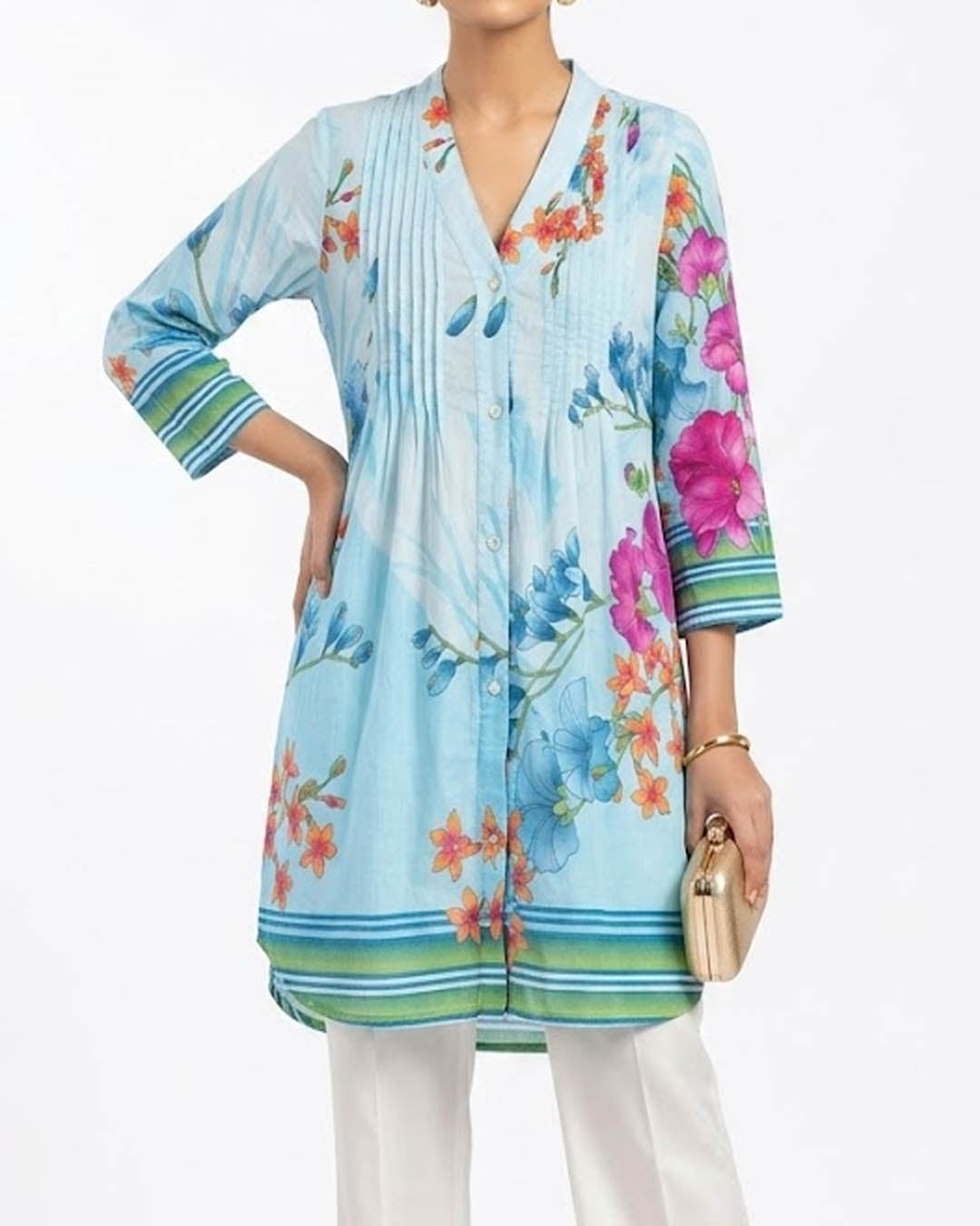 Imported Full sleeve top chiffon full sleeve top No-1550 Velnoor Store