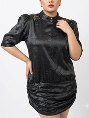 Imported Western mini dress chiffon mini dress No-2783 Velnoor Store