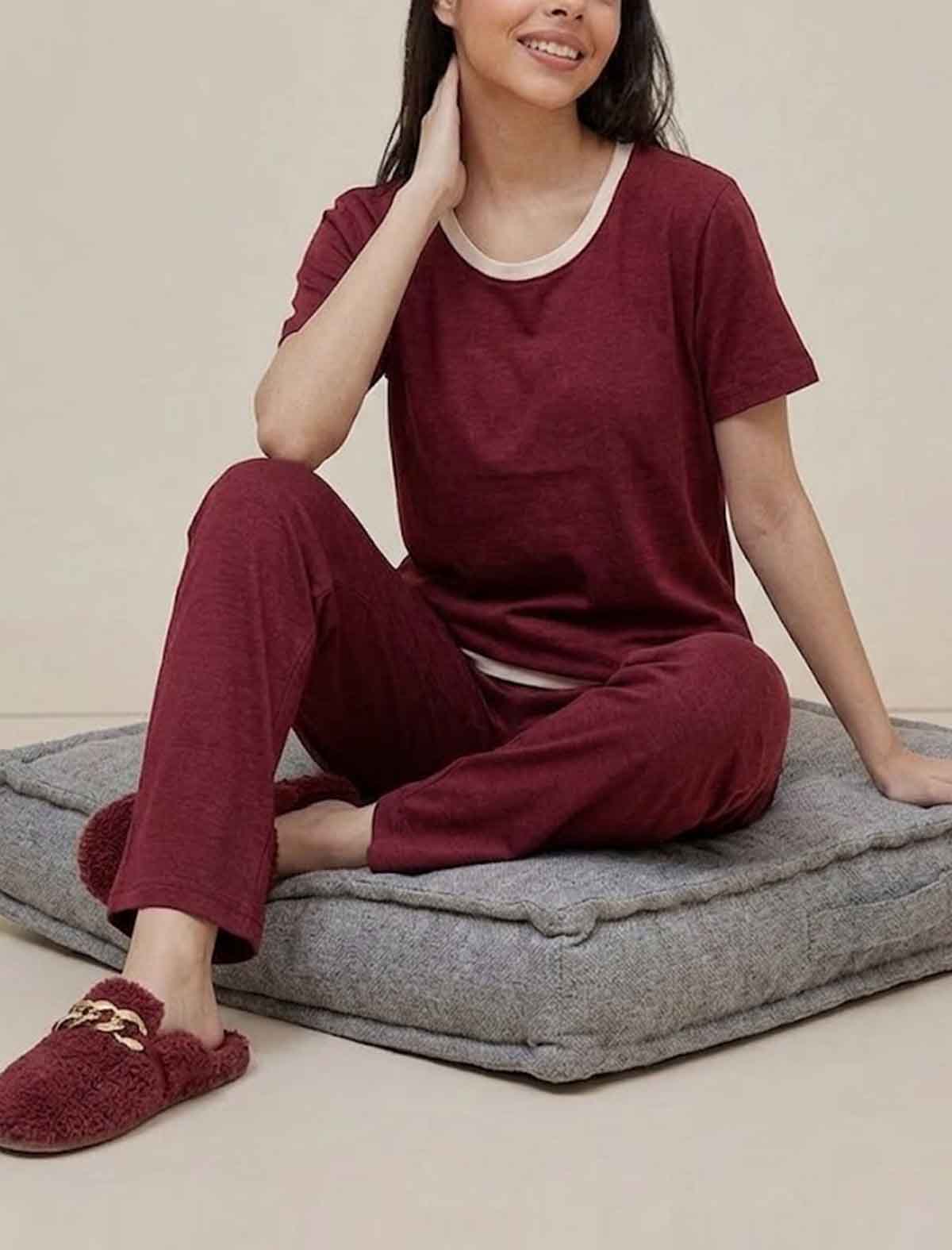 Classic Comfort Loungewear Pajama Set for Women