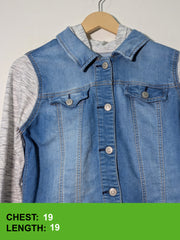 131 Cool Hoodie style Denim Jacket for Girls – Buy Online Pakistan | Velnoor