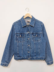 128 Classic Blue Denim Jacket for Girls Pakistan | Velnoor