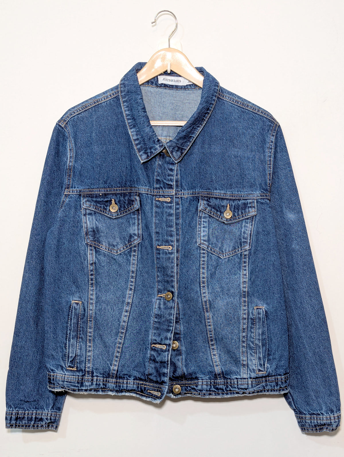 243 Justfebulous Fashion Denim Jacket for Girls Online Pakistan | Velnoor