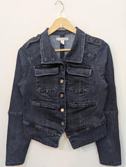 1120 Trendy Cropped Denim Jacket for Teen Girls Pakistan | Velnoor