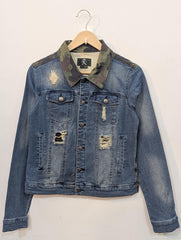 1160 Girls Trendy Denim Jacket – Modern & Soft Style Pakistan | Velnoor