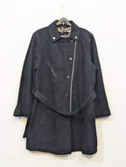1668 Women's Oversized Long Coat | Modern Winter Wear Pakistan - velnoor