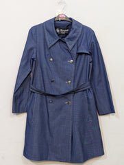 1672 Women's Fleece Lined Long Coat | Cozy Warm Coat Pakistan - velnoor