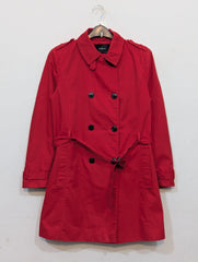 1677 Women's Long Coat with Belt Tie | Stylish Winter Fit Pakistan - velnoor