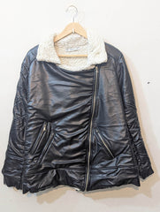 1508 Women's Soft Touch Swiss Leather Jacket | Elegant Winter Style Pakistan -velnoor