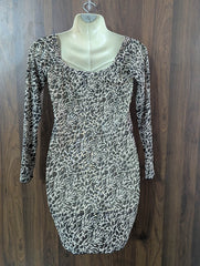 Imported Western Mini Dress net mini dress No-748 Velnoor Store