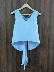 Imported crop top chiffon crop top No-1135 Velnoor Store