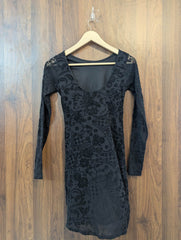 Imported western mini dress flannel mini dress No-584 Velnoor Store