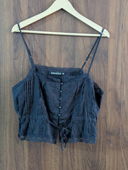 Imported crop top chiffon crop top No-1138 Velnoor Store