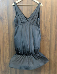 Imported Western mini dress silk mini dress No-913 Velnoor Store