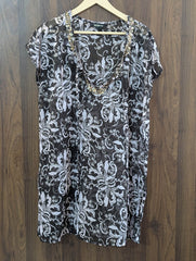 Imported Western mini dress chiffon mini dress No-977 Velnoor Store