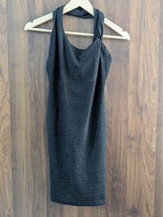 Imported Western mini dress silk jersey mini dress No-956 Velnoor Store