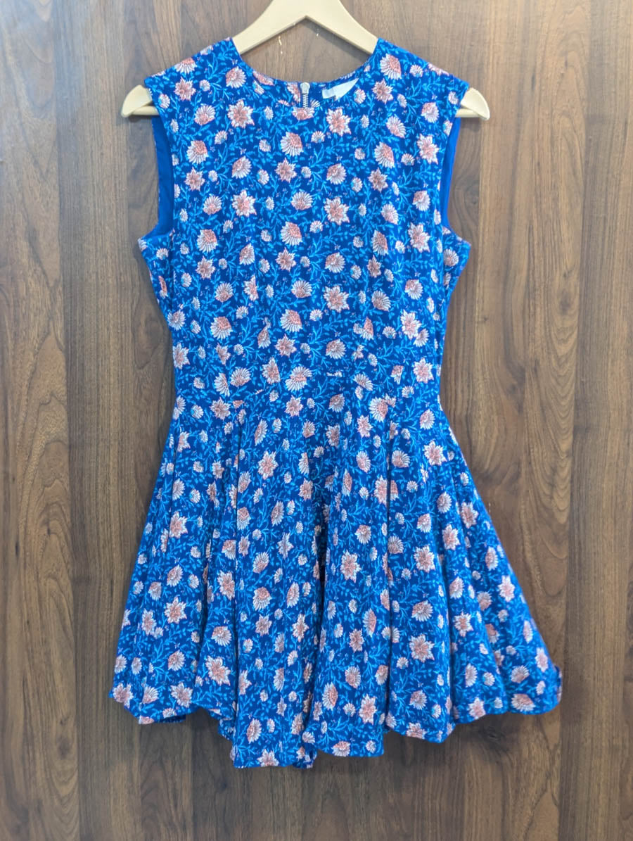 Imported Western mini dress linen mini dress No-897 Velnoor Store