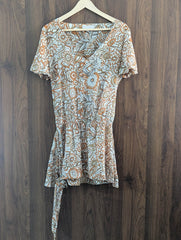 Imported Western mini dress chiffon mini dress No-984 Velnoor Store