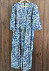 Imported maxi silk jersey maxi No-1151 Velnoor Store