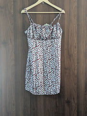 Imported Western mini dress silk jersey mini dress No-1294 Velnoor Store