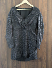 Imported Western mini dress chiffon mini dress No-1020 Velnoor Store