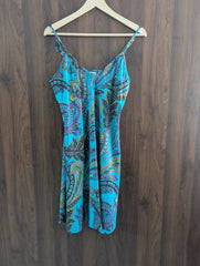 Imported Western mini dress chiffon mini dress No-843 Velnoor Store