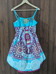 Imported Western mini dress chiffon mini dress No-866 Velnoor Store
