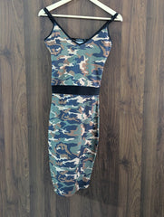 Imported Western mini dress silk jersey mini dress No-1002 Velnoor Store