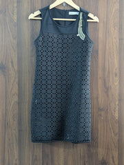 Imported Western mini dress silk jersey mini dress No-1259 Velnoor Store