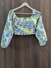 Imported crop top jersey crop top No-1079 Velnoor Store