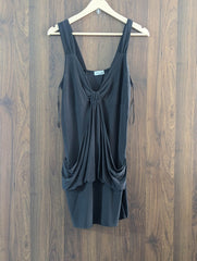Imported Western mini dress silk jersey mini dress No-1265 Velnoor Store