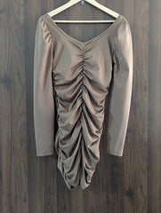 Imported Western mini dress silk jersey mini dress No-1256 Velnoor Store