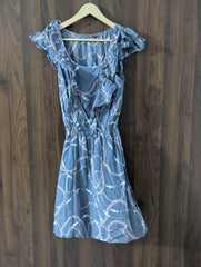 Imported Western mini dress net mini dress No-872 Velnoor Store