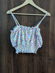 Imported crop top chiffon crop top No-1134 Velnoor Store