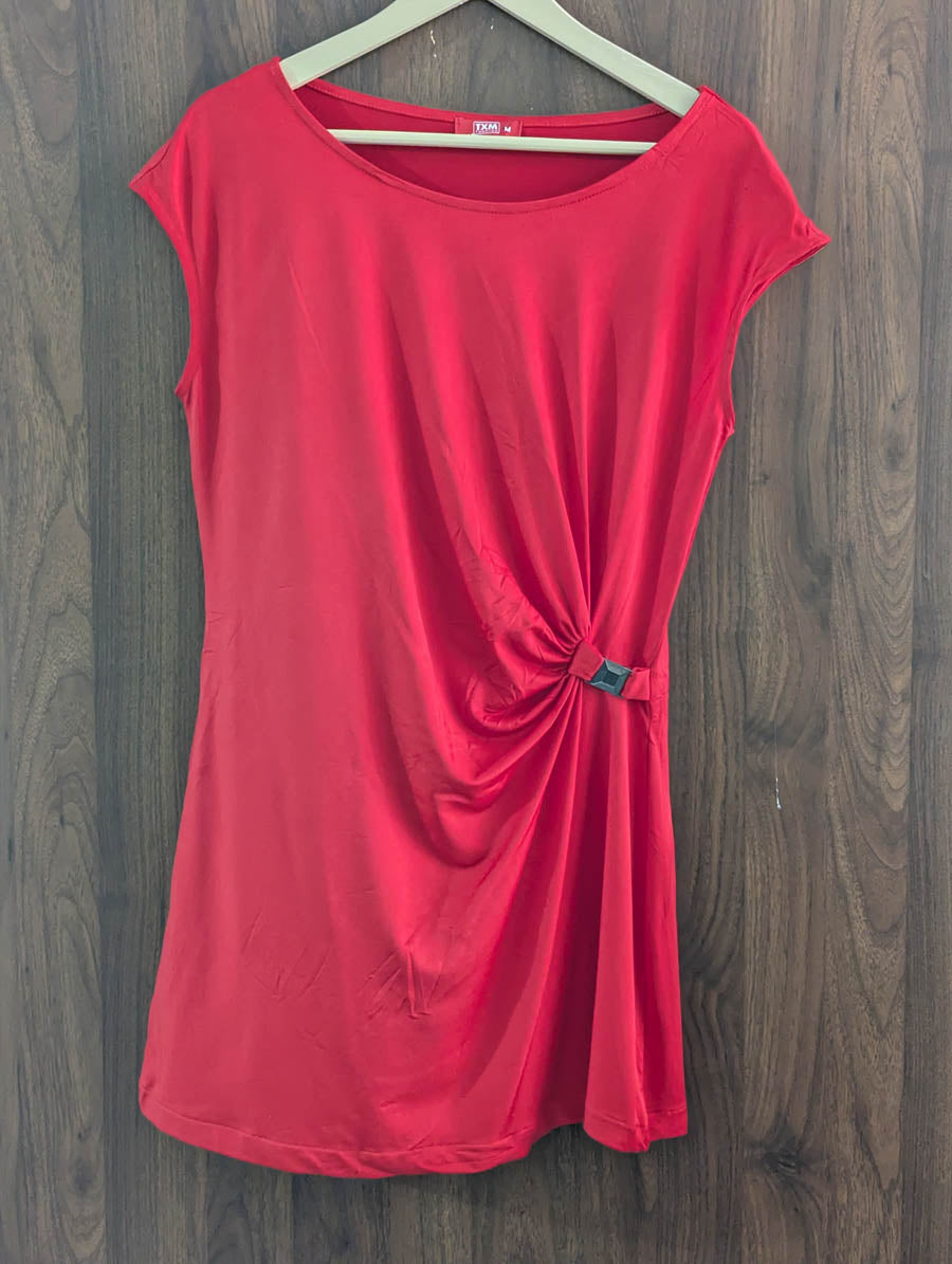 Imported Western mini dress silk jersey mini dress No-1030 Velnoor Store
