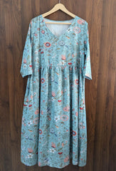 Imported maxi silk jersey maxi No-1143 Velnoor Store