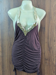 Imported western Mini dress jersey mini dress No-769 Velnoor Store