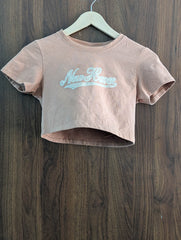 Imported crop top linen crop top No-1111 Velnoor Store