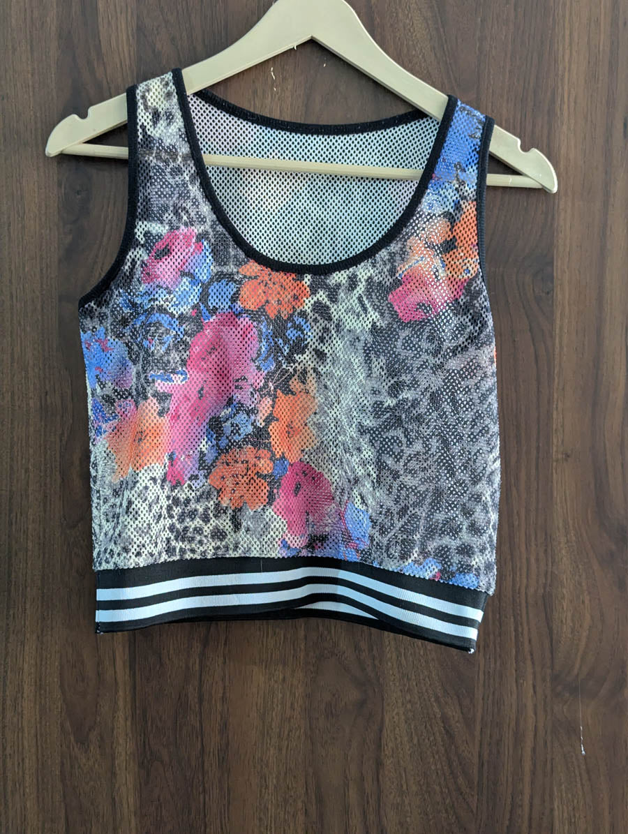 Imported crop top net crop top No-1096 Velnoor Store