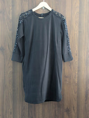 Imported Western mini dress jersey mini dress No-1298 Velnoor Store