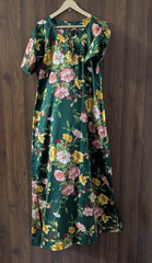 Imported Maxi silk jersey maxi No-1216 Velnoor Store