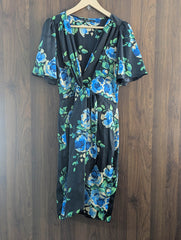 Imported Western long dress silk jersey long dress No-1299 Velnoor Store