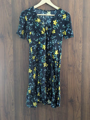 Imported Western mini dress chiffon mini dress No-985 Velnoor Store