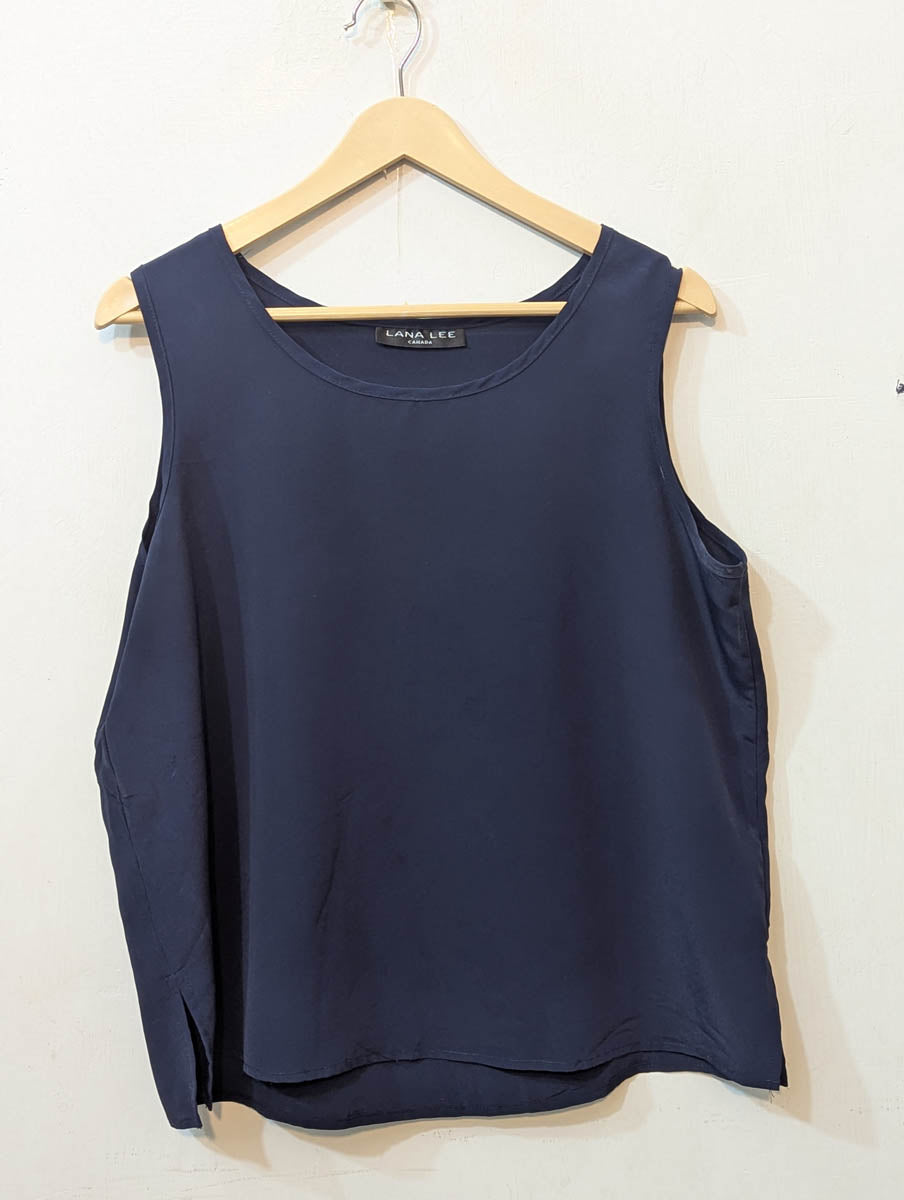 Lana Lee Sleeveless Top 194 - Premium Quality. Chiffon Stylish Fashion