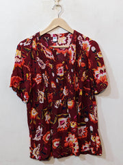 Imported women half sleeve top linen half sleeve top No-539 Velnoor Store