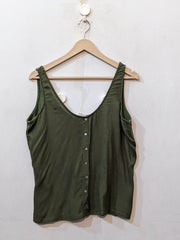 Imported women Sleeveless top linen Sleeveless top No-484 Velnoor Store