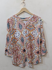 Imported women full sleeves tops linen full sleeves tops No-816 Velnoor Store